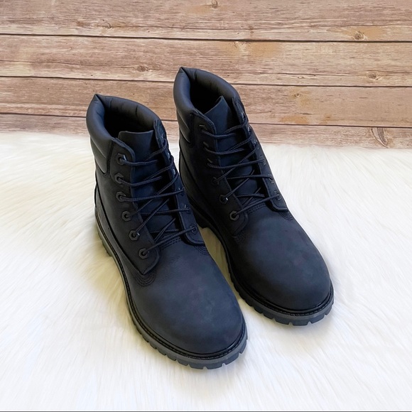 Timberland Women’s Waterville 6” Waterproof Navy Boots - Picture 6 of 8